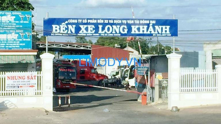 Vị trí Bến xe Long Khánh thuận tiện kết nối giao thông trên Quốc lộ 1A.