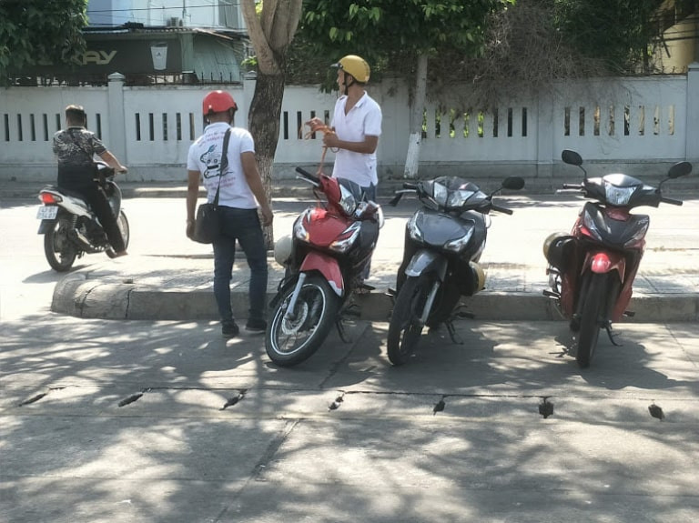 Vị trí của điểm thuê xe máy Phương Lâm trên tuyến đường Tôn Đức Thắng sầm uất ở Liên Chiểu