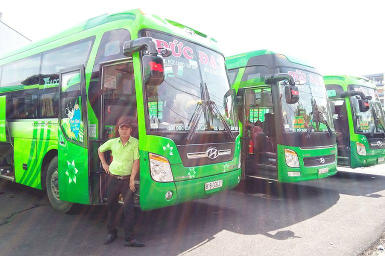 Xác nhận đặt vé trực tuyến và thông tin chuyến đi của nhà xe Đức Đạt