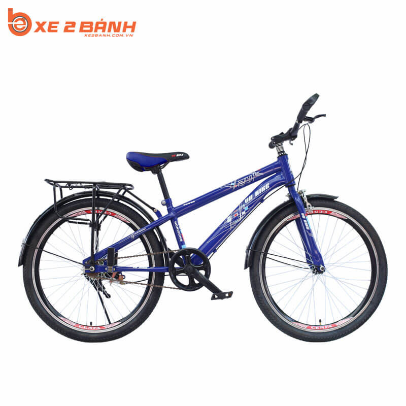 Xe đạp học sinh VHBIKE POWER 24 inch màu xanh dương nổi bật