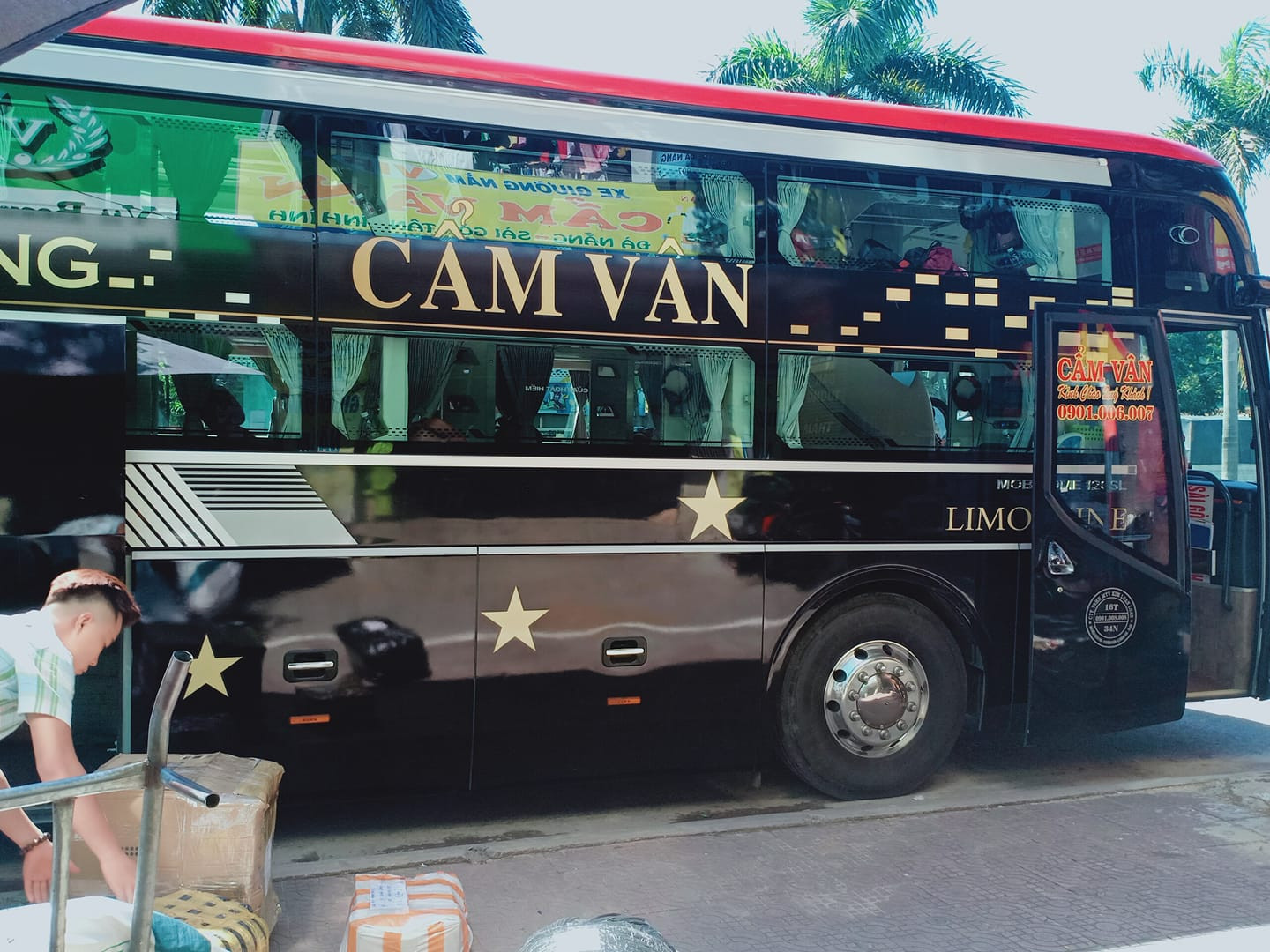 Xe giường nằm Cẩm Vân chuyên tuyến Đà Nẵng Sài Gòn