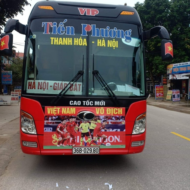 Xe giường nằm Tiến Phương Hải Phòng đi Triệu Sơn, Thanh Hóa với nhiều ưu đãi hấp dẫn