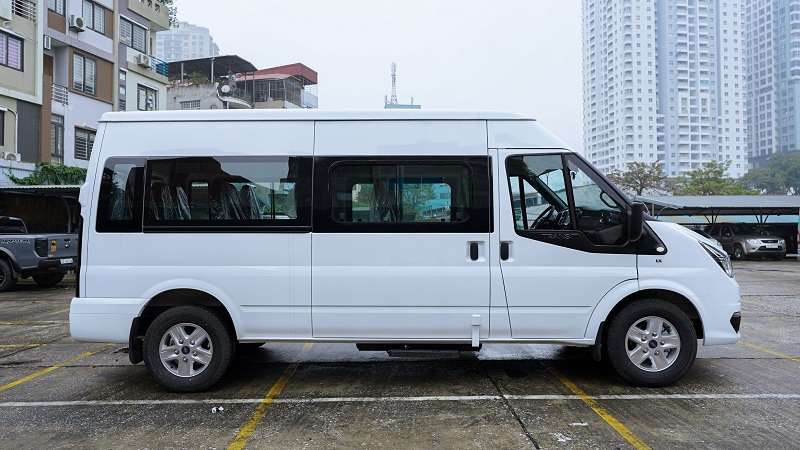 Xe khách 16 chỗ loại phổ biến trên tuyến Sài Gòn Quảng Ngãi