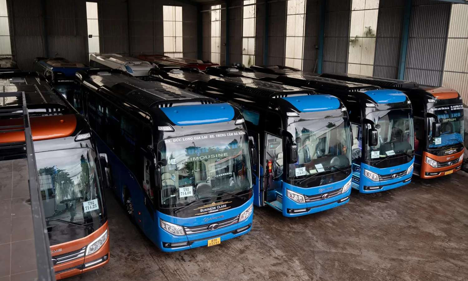 Xe khách chất lượng cao phục vụ tuyến Hoài Nhơn Gia Lai