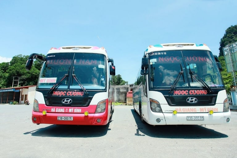 Xe khách Ngọc Cường tuyến Hà Giang - Thái Nguyên được khách hàng đánh giá cao