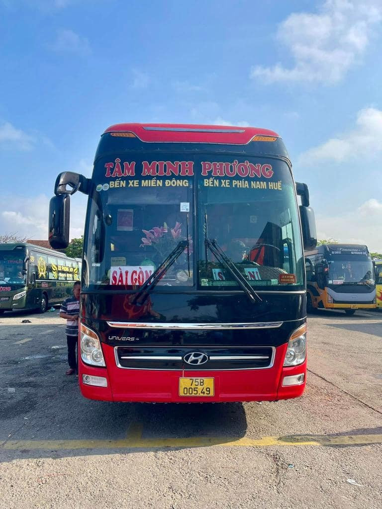 Xe khách Tâm Minh Phương chuyên tuyến đường dài uy tín