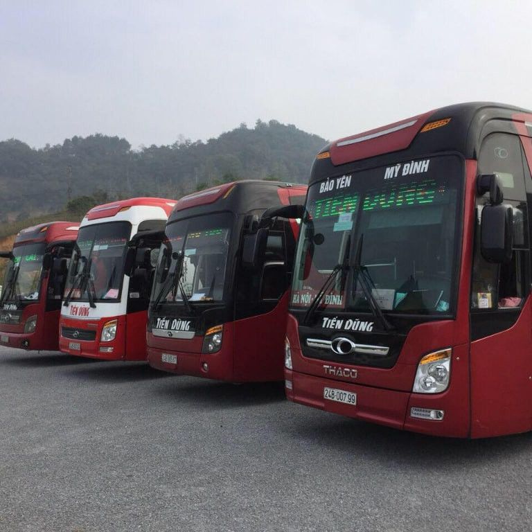 Xe khách Tiến Dũng phục vụ hành trình Vũng Tàu đến Cam Ranh