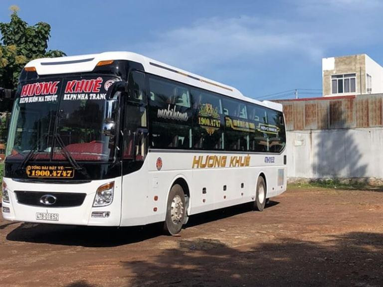 Xe khách tuyến Đắk Lắk - Nha Trang đỗ tại bến
