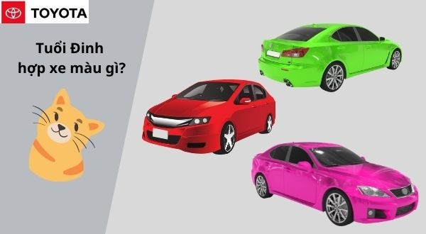 Xe ô tô màu đỏ phù hợp với người tuổi Đinh Mão mệnh Hỏa theo nguyên tắc phong thủy