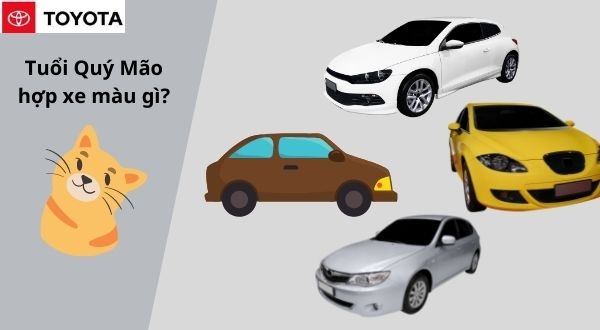 Xe ô tô màu vàng hợp mệnh Kim theo nguyên tắc Thổ sinh Kim, rất tốt cho người tuổi Quý Mão