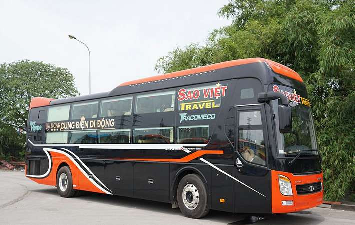Xe Sao Việt cabin VIP 21 giường nằm sang trọng tuyến Hà Nội Sapa Lào Cai