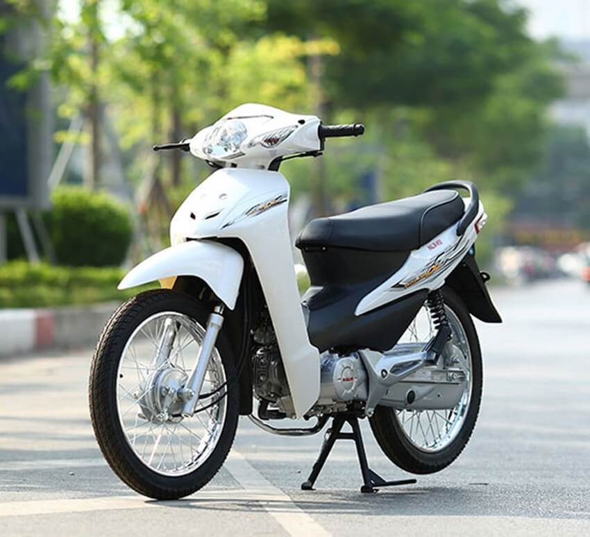 xe số 50cc honda wave vận hành trên đường phố